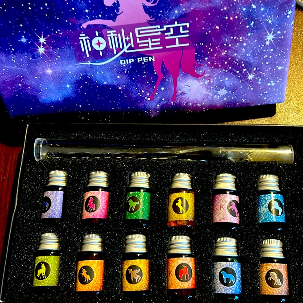 Dreamhouse Glass Dip Pen